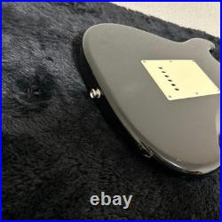 Out of print FERNANDES Stratocaster electric guitar stringed instrument black