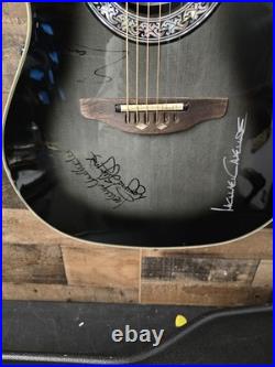 Ovations Guitars Collectors Series 1983-B Autographed By Lynyrd Skynyrd. WithCase