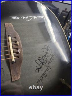 Ovations Guitars Collectors Series 1983-B Autographed By Lynyrd Skynyrd. WithCase