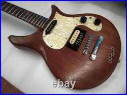 PATRICK EGGLE NEW YORK STANDARD Used Mahogany body Maple neck Brown withHard case