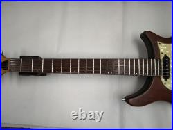 PATRICK EGGLE NEW YORK STANDARD Used Mahogany body Maple neck Brown withHard case