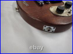 PATRICK EGGLE NEW YORK STANDARD Used Mahogany body Maple neck Brown withHard case