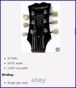 PRO-MOD Samick SG Duncan Saturday Night Special Tonepros Resomax Kluson Dunlop