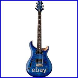 PRS SE Custom 22 Quilted LE Semi-Hollow Guitar Faded Blue Burst 197881040932 OB