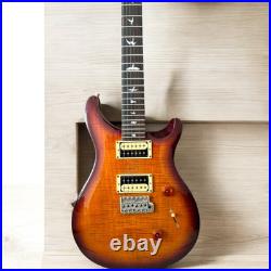 PRs SE Custom 24 Electric Guitar Cherry Sunburst with Soft Case Used PRs SE Custom 24 Electric Guitar Cherry Sunburst with Soft Case Used