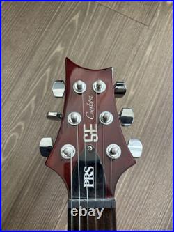 PRs SE Custom 24 Electric Guitar Cherry Sunburst with Soft Case Used PRs SE Custom 24 Electric Guitar Cherry Sunburst with Soft Case Used