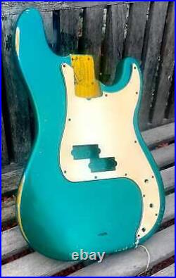 P bass Body NITRO RELIC OceanBlue AGED Premium Liteweight PLACE ORDER JVGuitars P bass Body NITRO RELIC OceanBlue AGED Premium Liteweight PLACE ORDER JVGuitars