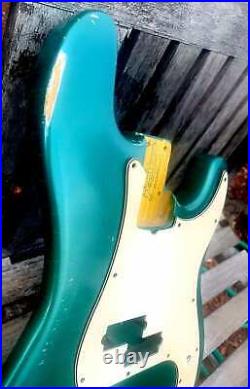 P bass Body NITRO RELIC OceanBlue AGED Premium Liteweight PLACE ORDER JVGuitars P bass Body NITRO RELIC OceanBlue AGED Premium Liteweight PLACE ORDER JVGuitars