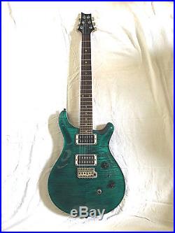 Paul Reed Smith PRS CE 24 Green /Turqoise Electric Guitar AUTOGRAPHED Custom 24