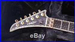 Peavey EXP V-Type NTB Electric Guitar with Tremolo and Case