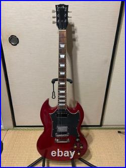 Photogenic Double-Cut Electric Guitar Red With Soft Case, Tested