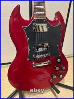 Photogenic Double-Cut Electric Guitar Red With Soft Case, Tested