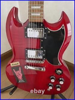 Playtech Sg Guitar Rare Electric Guitar