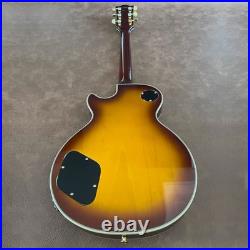 Quilted Maple Top Gold Parts Humbucker Pickups Electric Guitar FREE SHIP