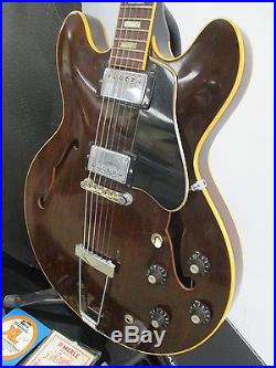 Rare 1966-1969 Gibson Es335tdw Electric Guitar In Hard Case Gibson Es335tdw