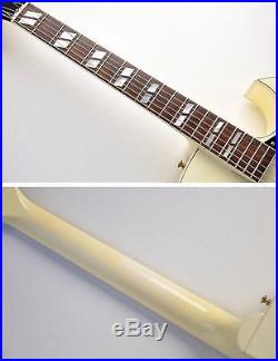 RARE 1990 Gibson ES-175 Custom Alpine WHITE Cream MINT Classic 57 PU Les Paul