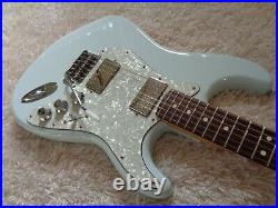 RARE 2010 Fender Blacktop stratocaster HH Sonic blue MIM Mexico electric guitar