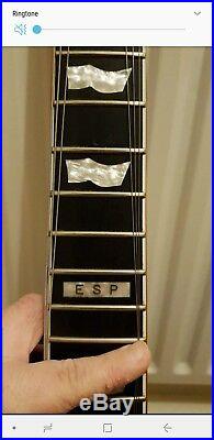 RARE Japan ESP Eclipse Full Thickness with Bareknuckle Nailbombs and ESP Case
