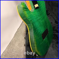 READ Godin Acousticaster 6 Green Figured Maple Body 1995 USED