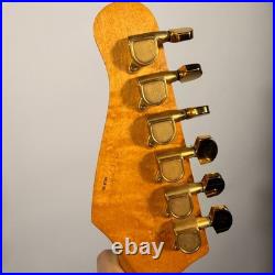 READ Godin Acousticaster 6 Green Figured Maple Body 1995 USED