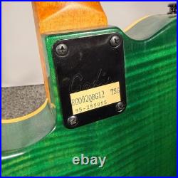 READ Godin Acousticaster 6 Green Figured Maple Body 1995 USED