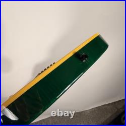 READ Godin Acousticaster 6 Green Figured Maple Body 1995 USED