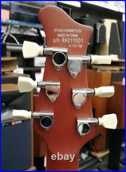 RYOGA HORNET/LEC TQM Used Ash body Mahogany neck Ebony fingerboard withGig case RYOGA HORNET/LEC TQM Used Ash body Mahogany neck Ebony fingerboard withGig case