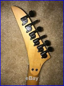 Rare Black 620 Kramer Guitar With Floyd Rose Pro Tremolo & Hardshell Case
