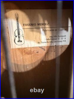 Rare! Eugenio Mendez Puerto Rican Cuatro Extremely Collectible Very Hard To Find