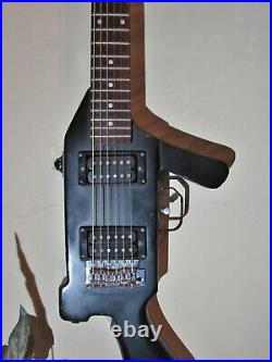 Rare Palmer Gun Guitar Circa late 70's Black