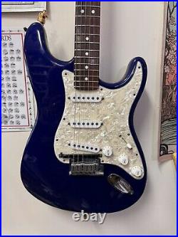 Rare USA 1994 Fender Stratocaster Guitar 40TH Anniversary Midnight Blue