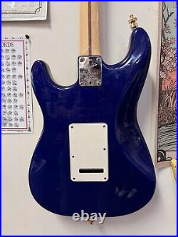 Rare USA 1994 Fender Stratocaster Guitar 40TH Anniversary Midnight Blue