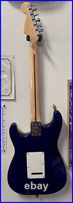 Rare USA 1994 Fender Stratocaster Guitar 40TH Anniversary Midnight Blue