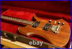 Rare Vintage 1980 Old BC Rich Mocking Bird with original hard caseMade in USA