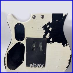 Relic Ivory Tremolo Electric Guitar Kill Switch Handcrafted Tribute FREE SHIP