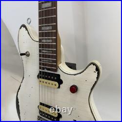 Relic Ivory Tremolo Electric Guitar Kill Switch Handcrafted Tribute FREE SHIP