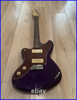 Reville Q90 Series Solid Body Electric Guitar Purple