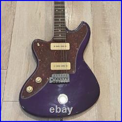 Reville Q90 Series Solid Body Electric Guitar Purple