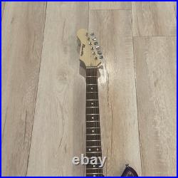Reville Q90 Series Solid Body Electric Guitar Purple
