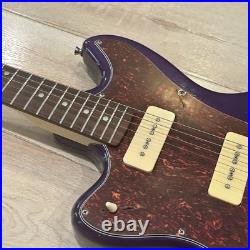 Reville Q90 Series Solid Body Electric Guitar Purple