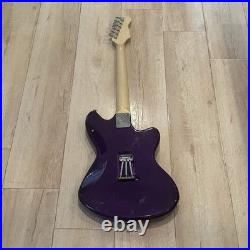 Reville Q90 Series Solid Body Electric Guitar Purple