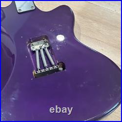 Reville Q90 Series Solid Body Electric Guitar Purple