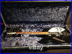 Rickenbacker 360/12 JetGlo Black 12 String Electric Guitar near MINT NR