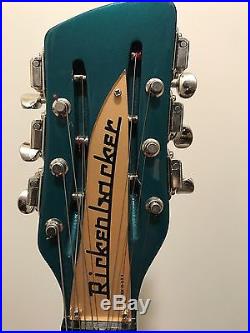 Rickenbacker 660-12 string Turqoise Super Clean