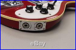 Ruby Red Vintage 1981 Rickenbacker 4001 Bass Guitar Sweet No Reserve! Tested