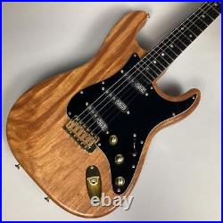 SCHECTER ST-JU 230 Stratocaster Electric Guitar ST type Natural with SoftCase Used
