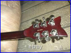 SCHECTER S-1 ELITE Diamond Series Devil Horn Electric Guitar, Set-neck