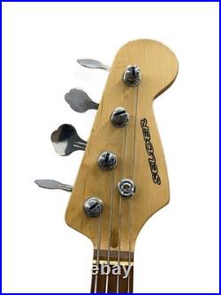 SELDER Electric Bass Guitar RED Used