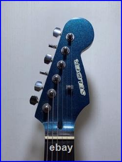 SELDER Electric Guitar St-16 Telecaster Type Blue System SSS Used