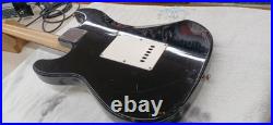 SELDER ST16 Used Solidwood body Maple neck Engineering wood fingerboard Black